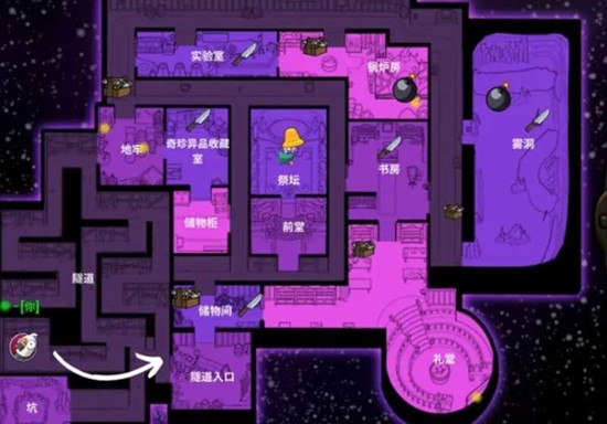 鹅鸭杀地下室地图怎么玩 地下室地图点位攻略