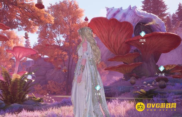 《无限暖暖》林地小屋传送点旁边找五角星的奇想星在哪里-林地小屋传送点五角星的奇想星位置图解