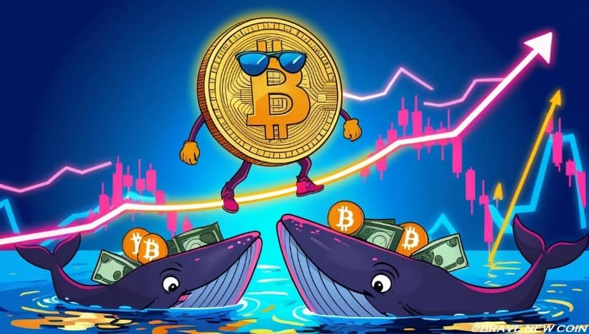 比特币（BTC）价格展望：鲸鱼抛售遭遇趋势线支撑，BTC在9.5万美元附近盘整