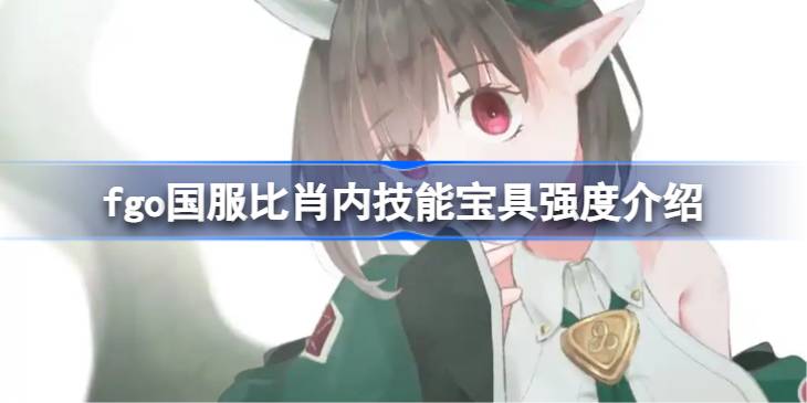 fgo国服比肖内技能宝具强度详情