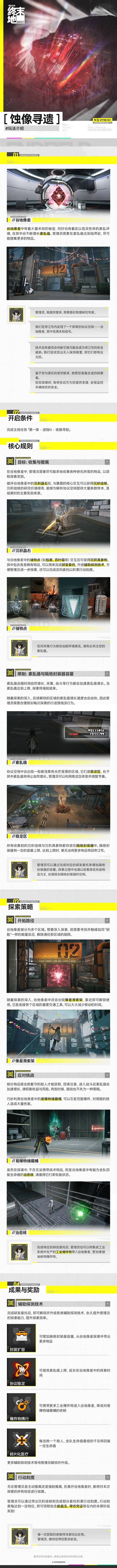 明日方舟终末地蚀像寻遗活动介绍