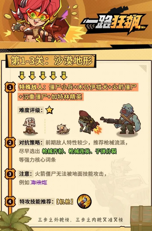 一路狂飙小游戏1至23关过关阵容搭配