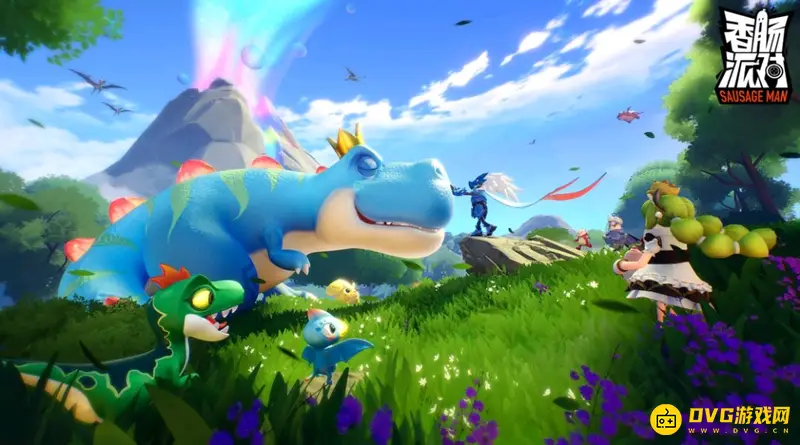 《香肠派对》恐龙乐园更新详情-躲猫猫新地图及社交功能