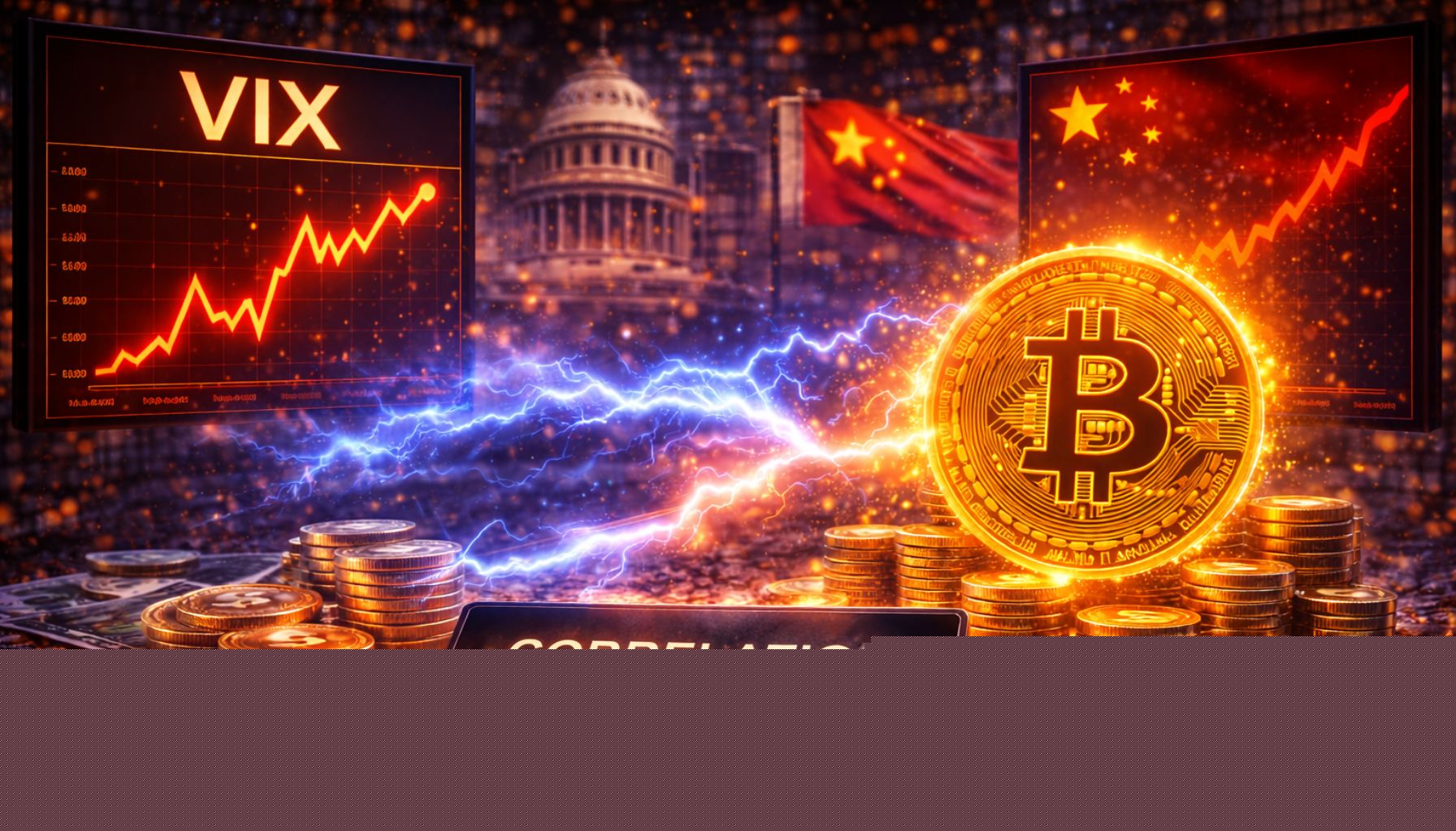 在政治和货币不确定性中，VIX与比特币的关联性再度显现