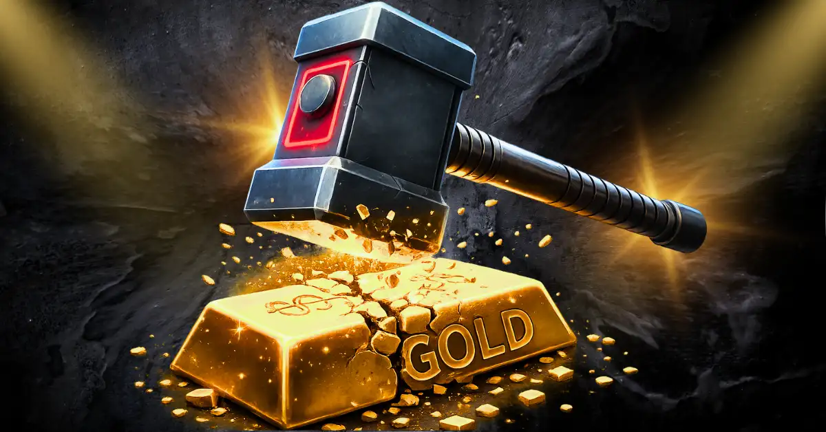 为什么今天金银价格暴跌以及它如何拖累比特币走低