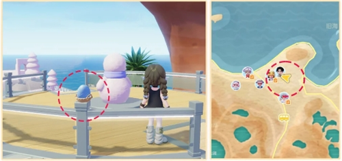 心动小镇2月5日温泉蛋位置分享