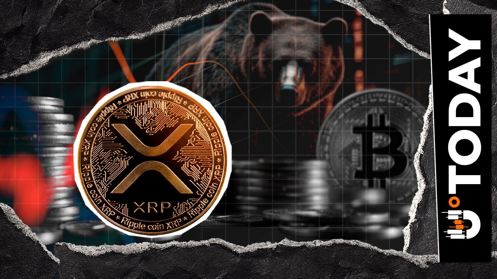 XRP正式进入相对于比特币（BTC）的熊市，布林带指标预示-59%跌幅情景