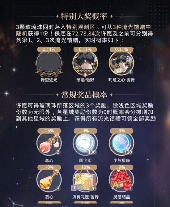 光与夜之恋陆沉惑欲转盘卡攻略 光夜转盘卡奖励说明