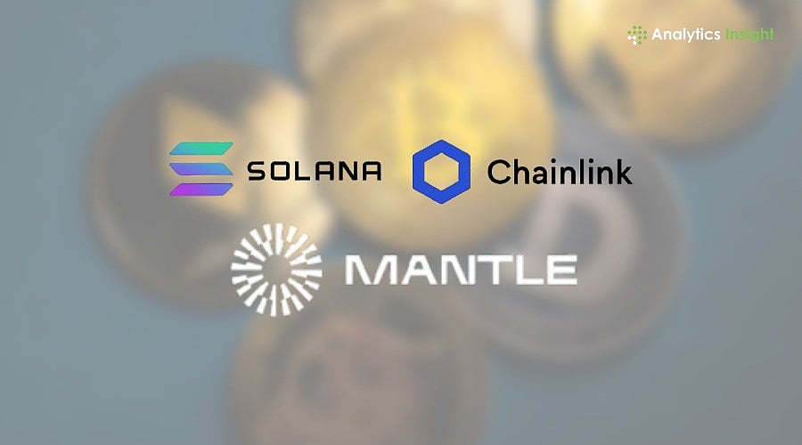2026年三大高潜力加密货币项目：Solana、Mantle和Chainlink