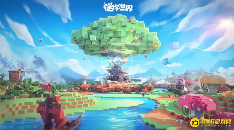 《迷你世界》怎么实现自动收农作物-梯田水流收获详解