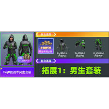绝地求生猪猪战术小队联名皮肤如何预览