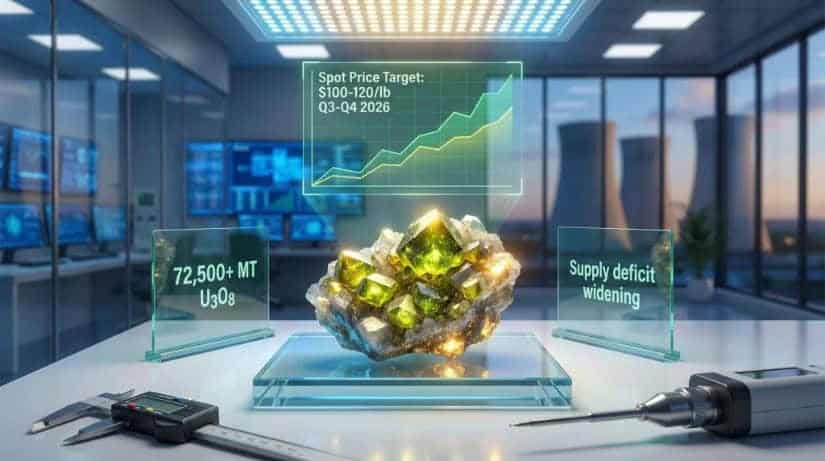 铀价在波动中稳定在86美元附近，接下来会怎样？