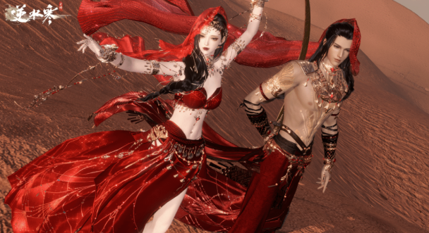 逆水寒手游舞乐系列时装长什么样