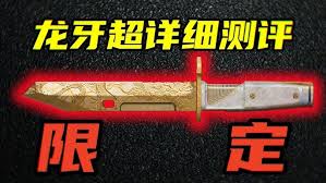 三角洲行动新刀皮龙牙好不好用