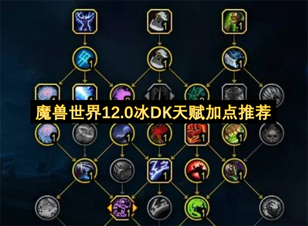 魔兽世界12.0冰DK天赋加点推荐