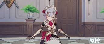 原神天守绯影拍摄方法