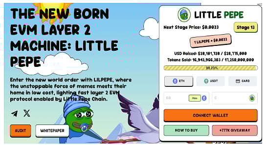 小佩佩预售突破2800万美元里程碑，引爆加密社区热潮