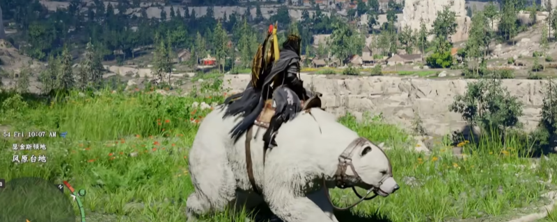 《红色沙漠》寒霜白熊坐骑获得方法介绍