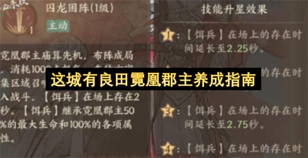 这城有良田霓凰郡主养成指南