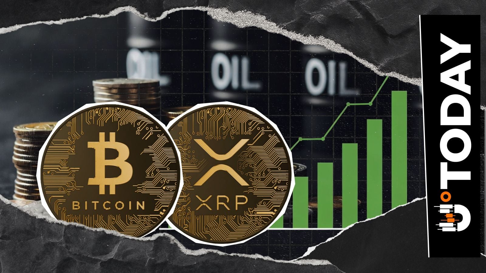 比特币、XRP上涨，原油突破100美元关口，GDP疲软重塑市场关联