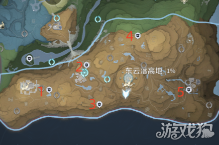 王者荣耀世界东云落高地赋神令全收集-东云落高地赋神令在哪里