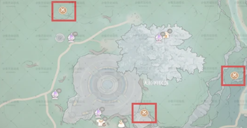 无限暖暖2.5引渡灵魂埋骨地灵域分布位置点位
