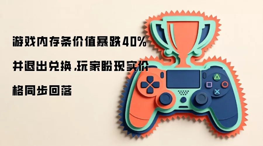 游戏内存条价格骤降四成且停止兑换 玩家期待市场售价跟进下调