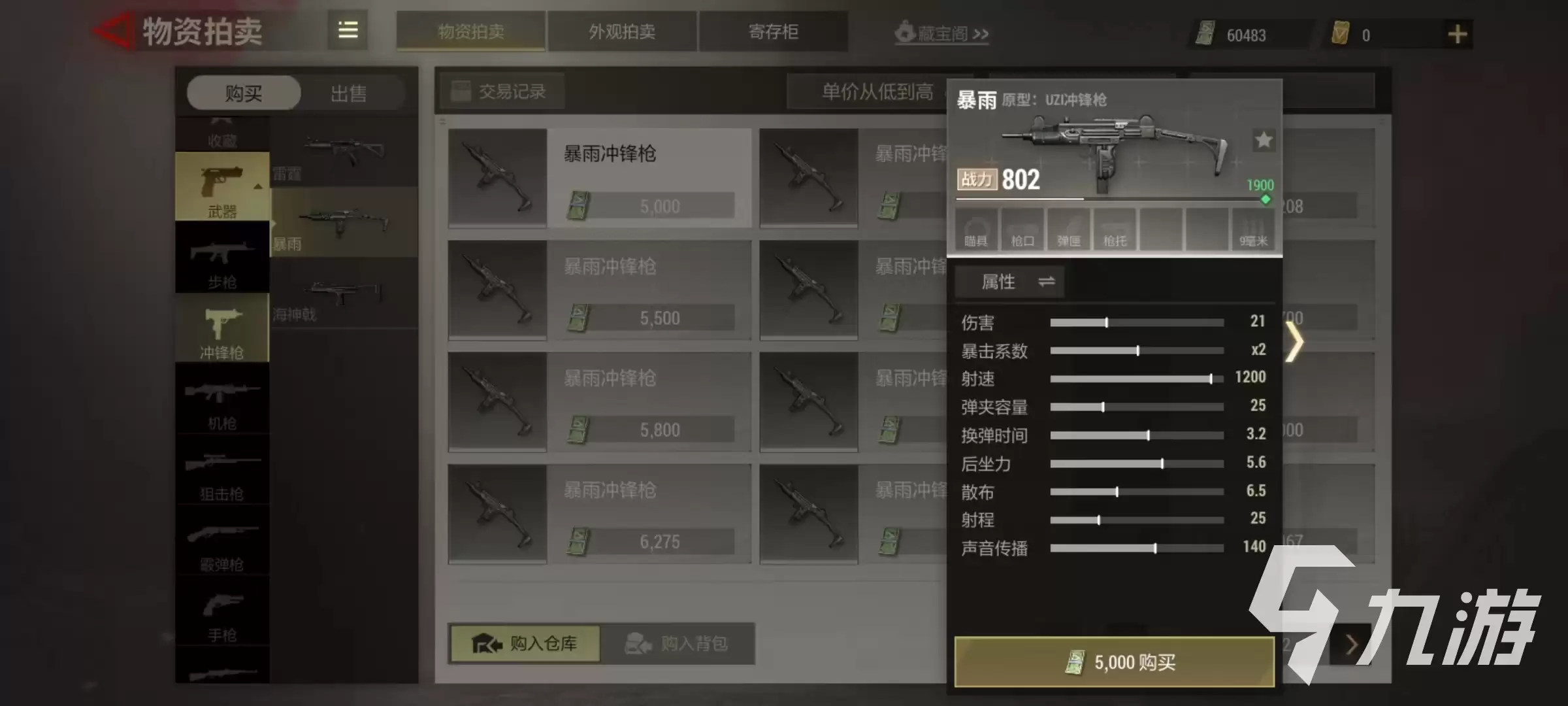 超凡先锋暴雨冲锋枪最强配件如何配 暴雨冲锋枪最强配件推荐