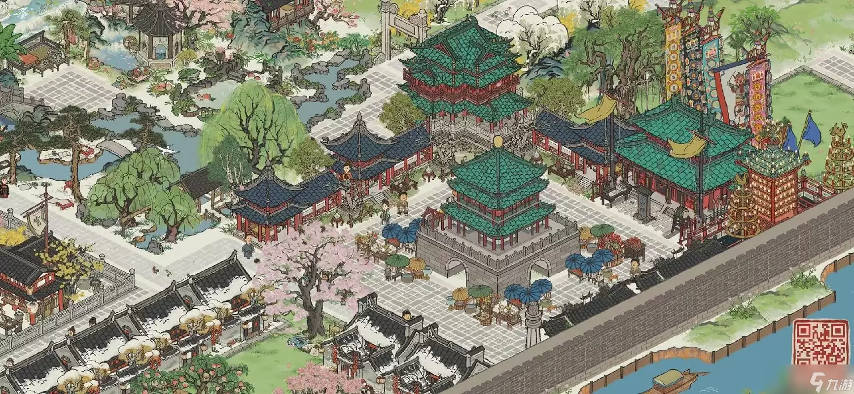 江南百景图松烟墨哪找