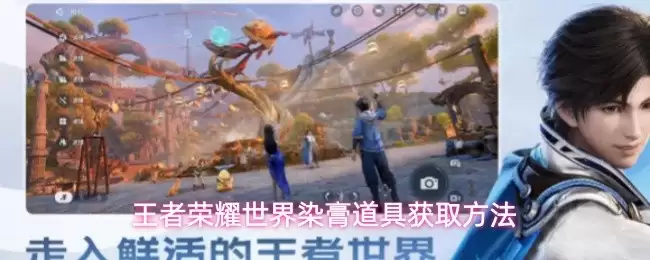王者荣耀世界染膏道具获取途径
