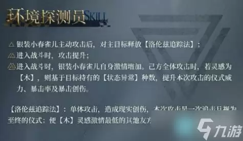 重返未来 1999：银装小春雀儿角色介绍