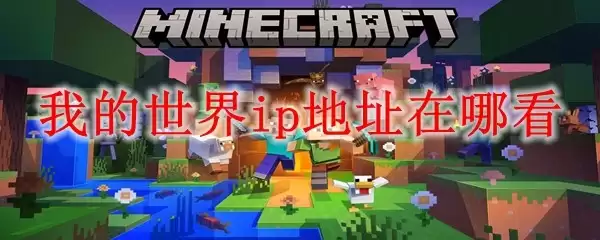 我的世界IP地址在哪里看