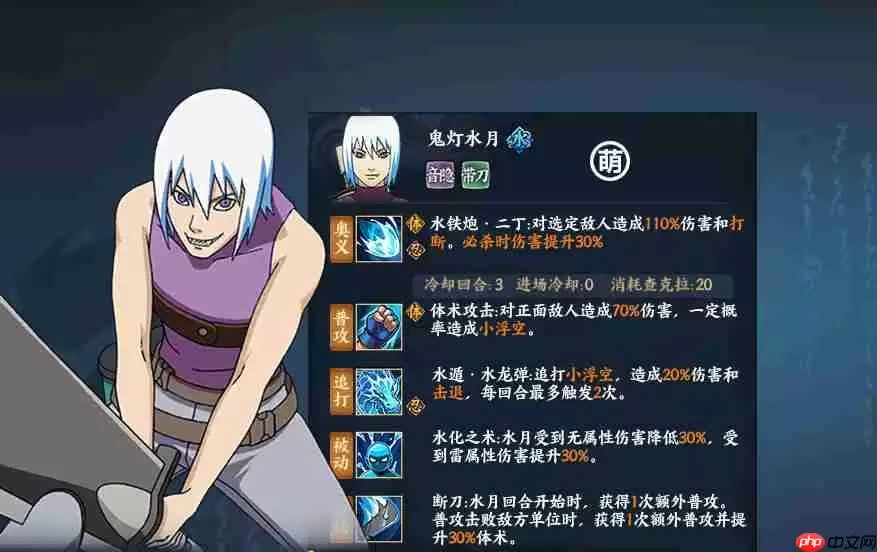 火影忍者怎样获得忍者水月鹰小队