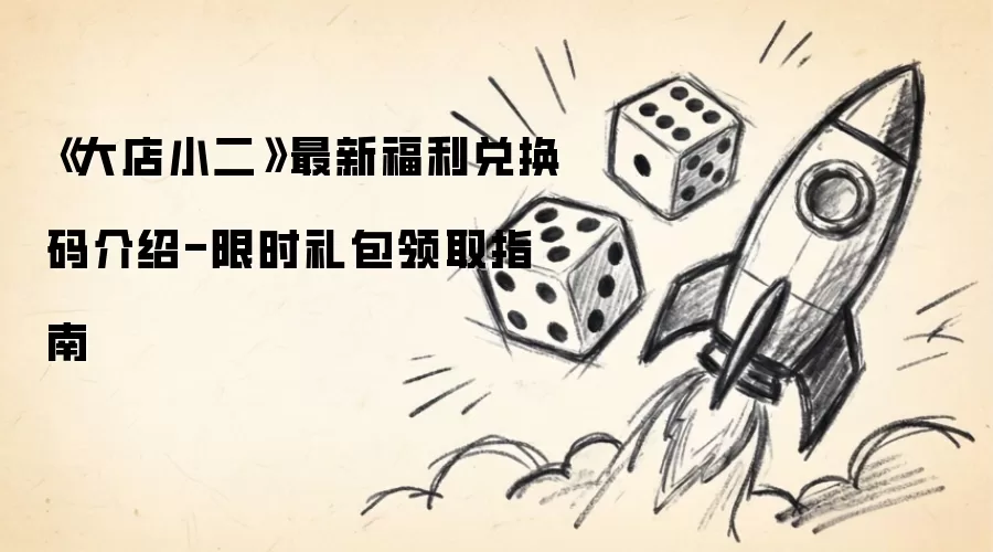《大店小二》最新福利兑换码详解-限时礼包领取指南