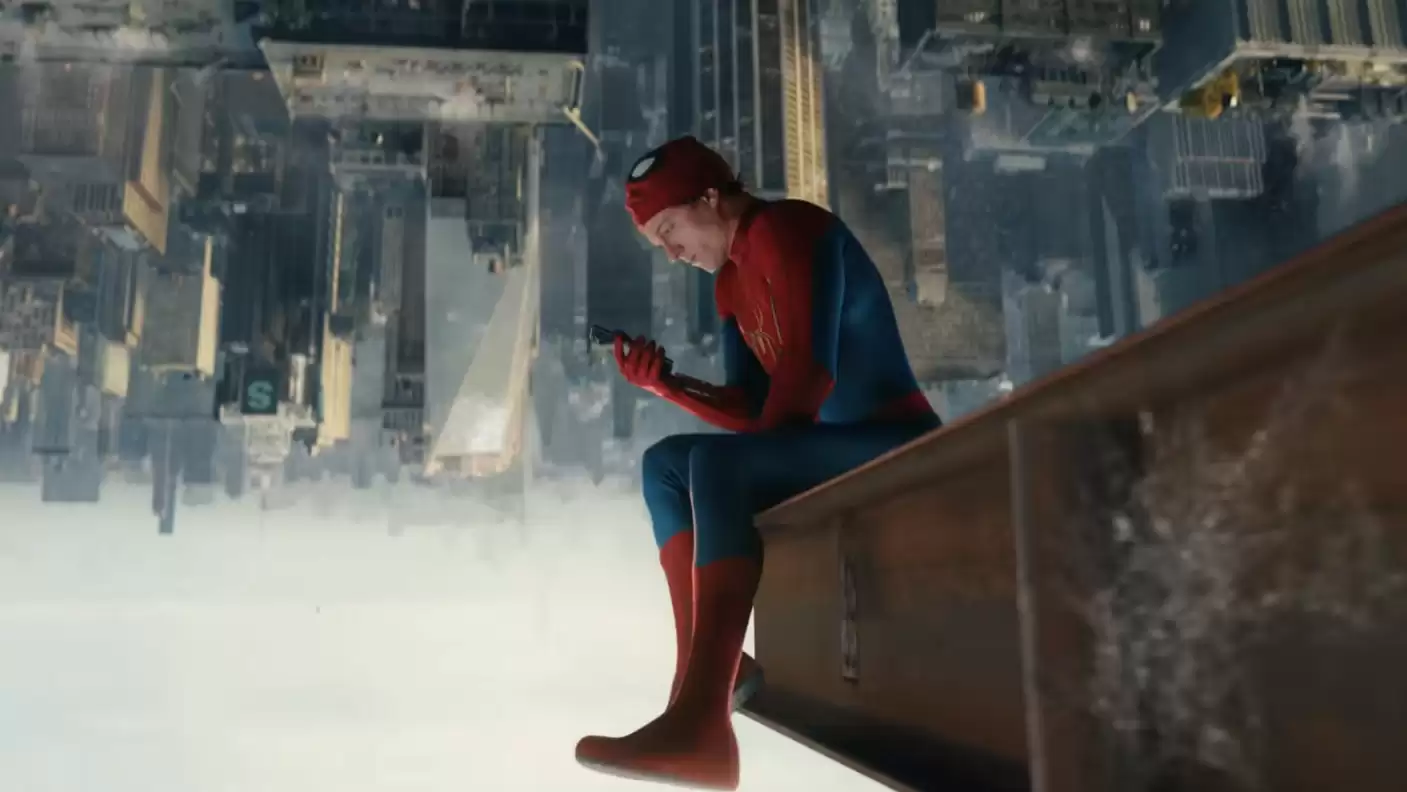 新Spider-Man现身伦敦拍摄