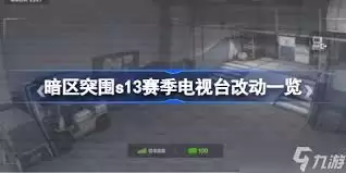 暗区突围s13电视台调整了哪些地方