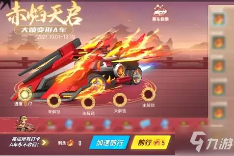 QQ飞车手游赤焰天启怎么获得