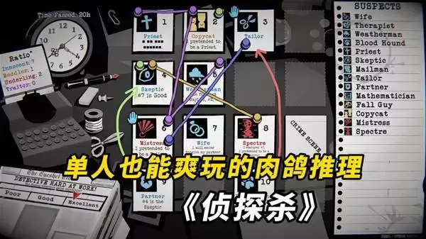 侦探杀罪恶之城：全新肉鸽推理游戏