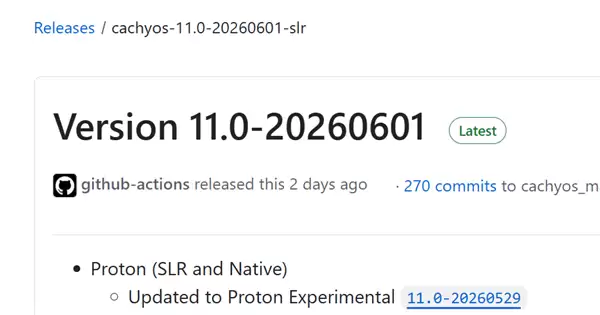 Linux游戏好消息！CachyOS Proton重大更新：A卡游戏一键启用FSR4