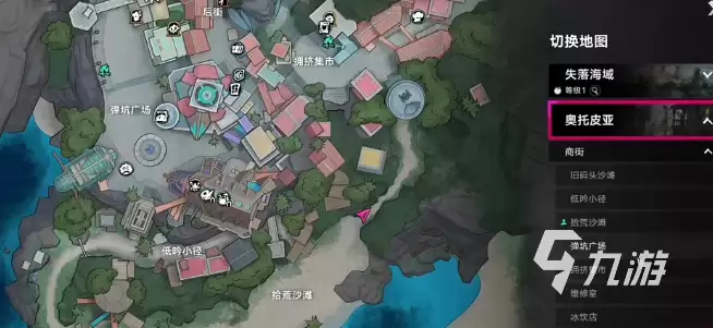 详解遗忘之海石油分布图及主要油田位置