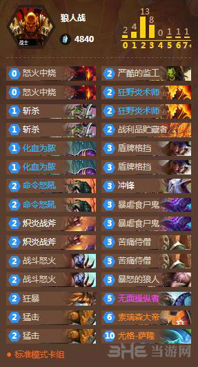 炉石传说狼人战怎么玩 新版本狼人战卡组详解