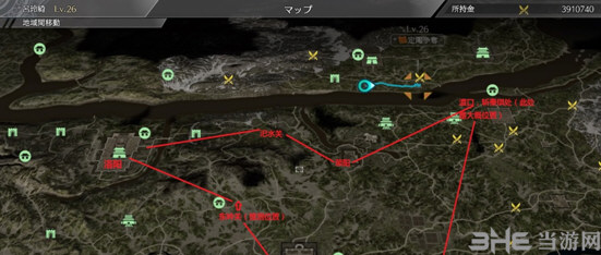 真三国无双8关羽过五关斩六将路线图及剧情介绍