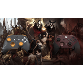 《暗黑4》分享Xbox手柄diy配色：地狱天堂你选哪个