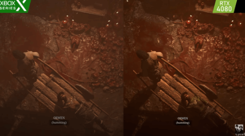 《暗黑4》XSX和RTX4080画面对比：主机版有些糊
