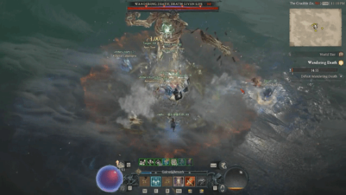 输出拉满！《暗黑4》玩家15秒击杀世界BOSS