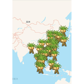 口袋妖怪go椰蛋树高效率抓捕位置分享