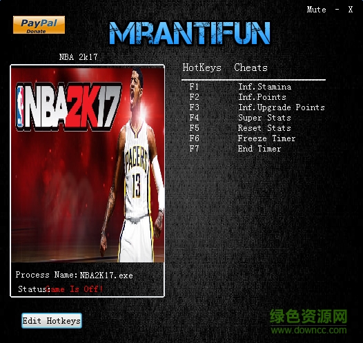 nba2k17九项修改器最新版
