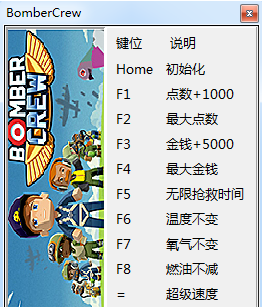 轰炸机小队修改器