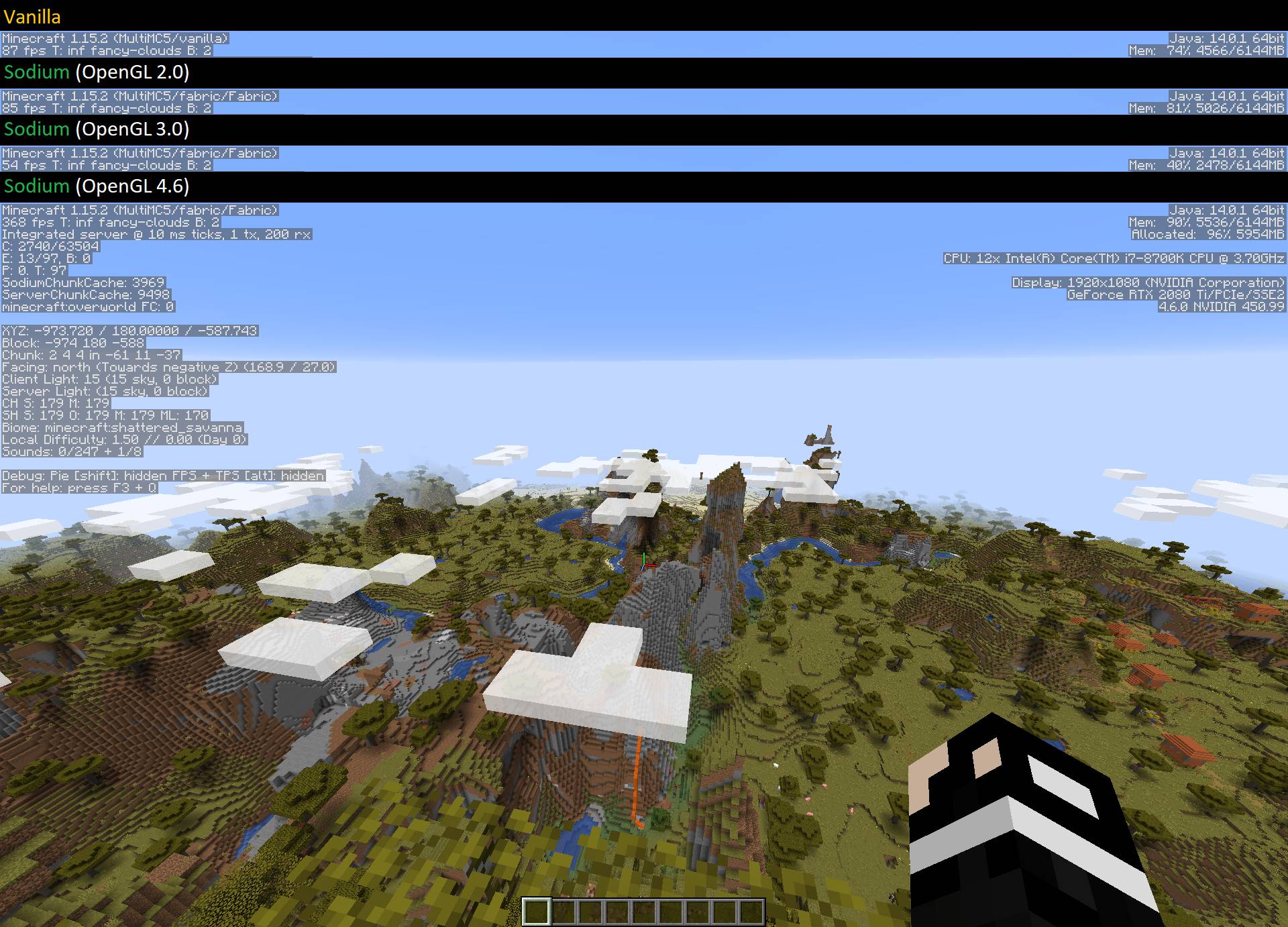 Sodium mod for minecraft 25