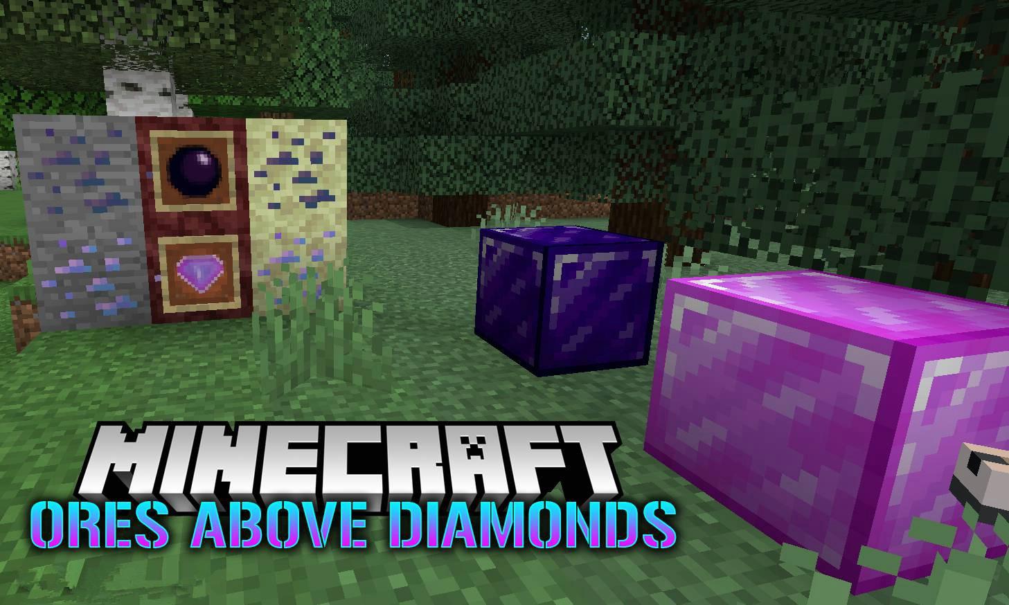 我的世界Ores Above Diamonds Mod